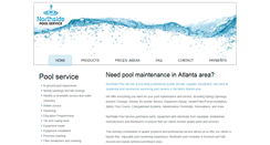 Desktop Screenshot of northsidepools.com